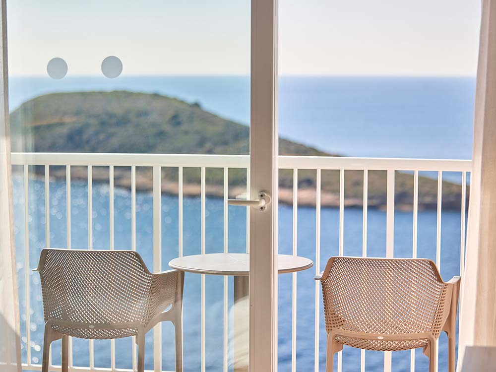 Camera superiore con vista mare hotel florida magaluf