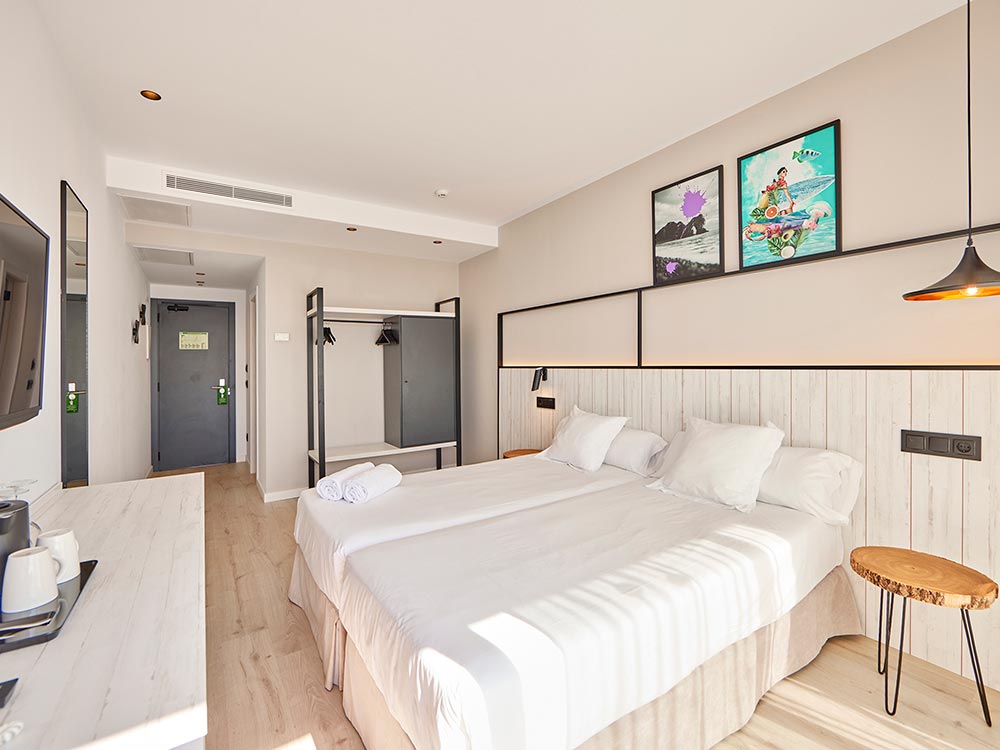 Camera con vista mare hotel florida magaluf