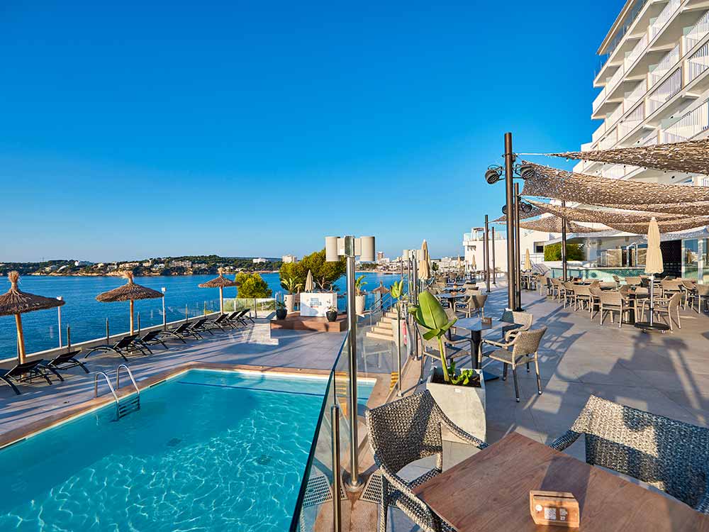 Pool and solarium hotel florida magaluf