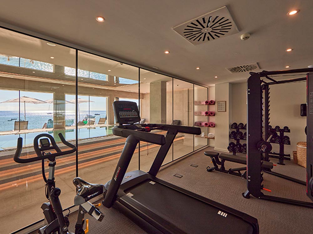 gym gym universal hotel aquamarin