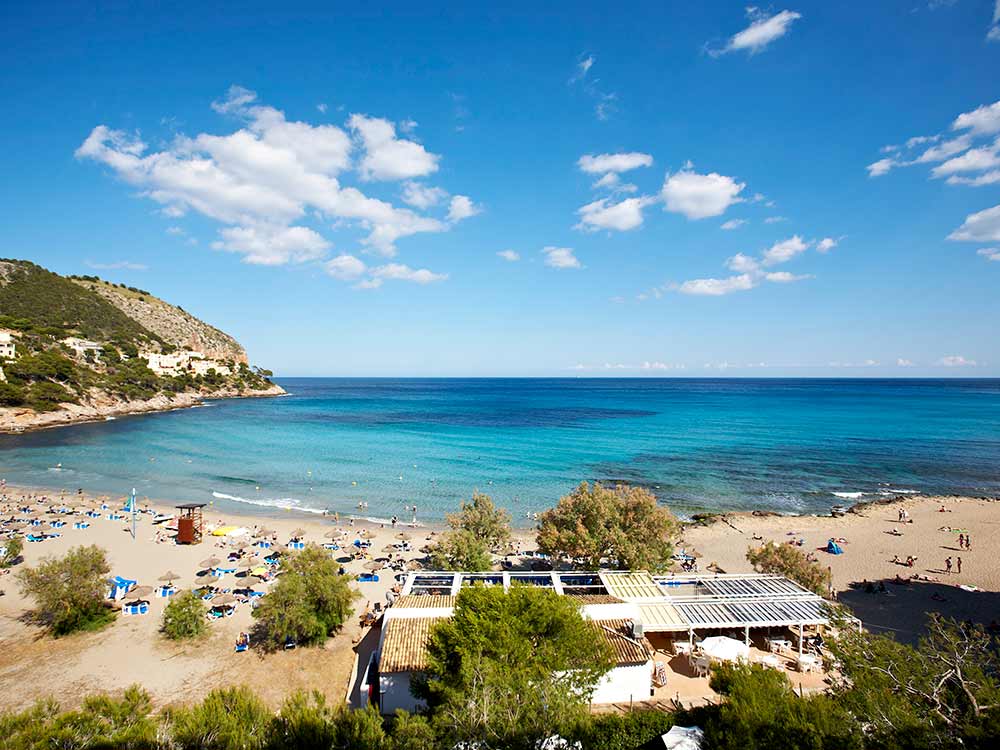 Doppelzimmer in oberer Etage mit Meerblick universal hotel laguna