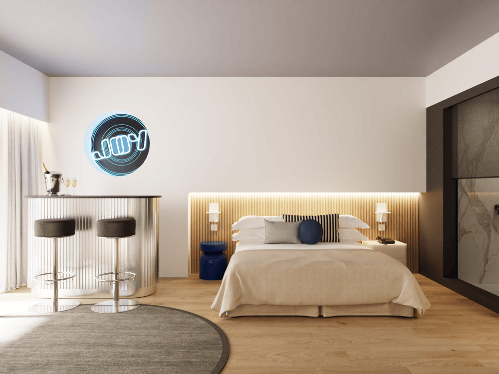 Junior Suite mit Terrasse Junior Suite mit Terrasse universal hotel neptuno adults only